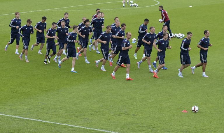 Футболисты сборной России Футболисты сборной России