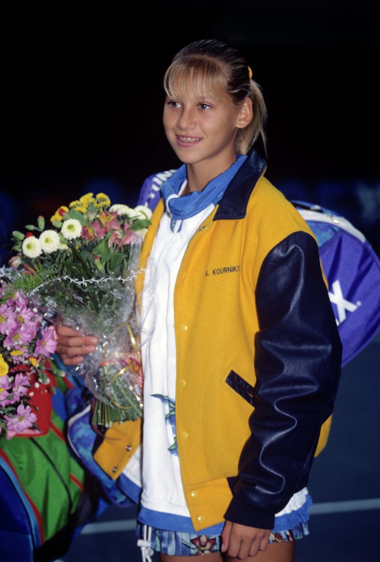 Анна Курникова, 1995 год Анна Курникова, 1995 год