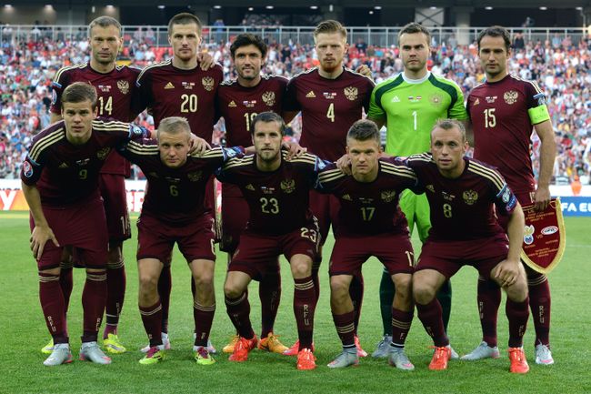 Игроки сборной России