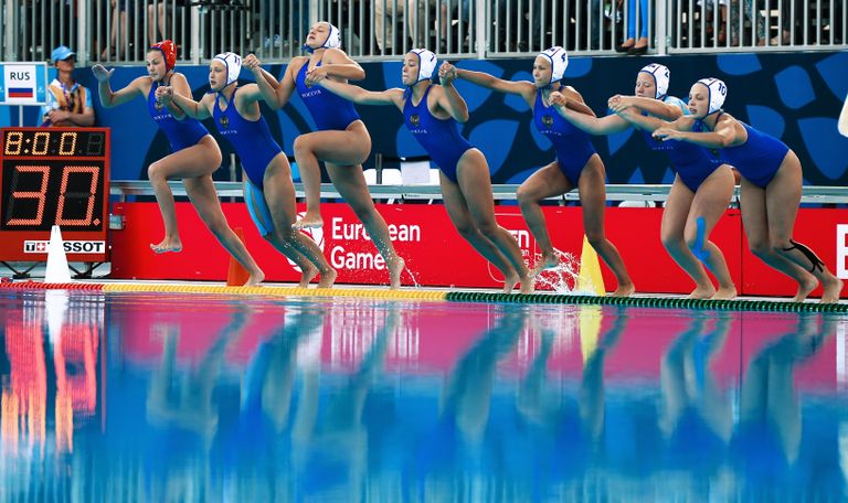 Игроки женской сборной России по водному поло Игроки женской сборной России по водному поло
