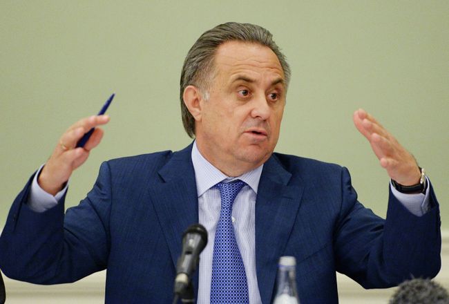 Министр спорта РФ Виталий Мутко Министр спорта РФ Виталий Мутко
