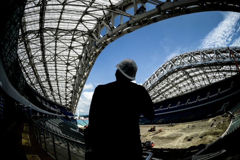 Реконструкция стадиона Фишт к ЧМ-2018 Реконструкция стадиона Фишт к ЧМ-2018