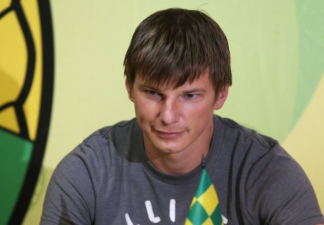 Форвард ФК Кубань Андрей Аршавин