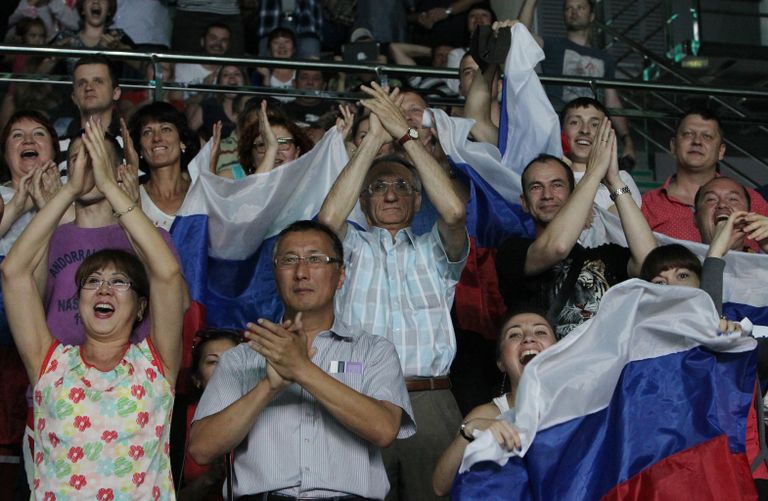 Болельщики сборной России Болельщики сборной России
