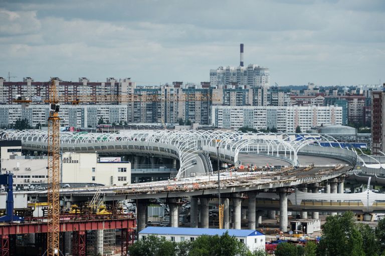 Строительство стадиона Зенит-Арена на Крестовском острове Строительство стадиона Зенит-Арена на Крестовском острове