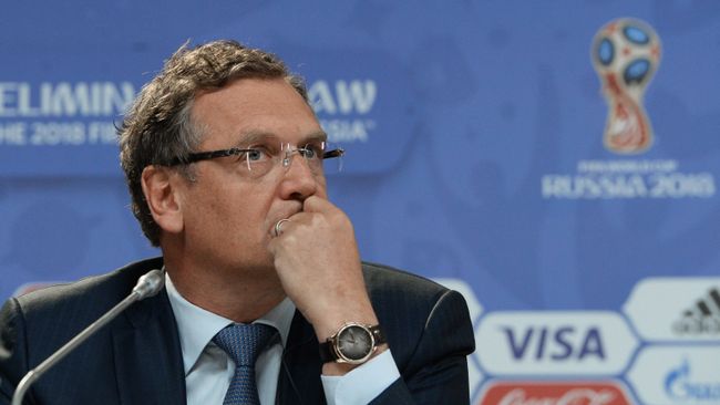 Генеральный секретарь FIFA Жером Вальке Генеральный секретарь FIFA Жером Вальке