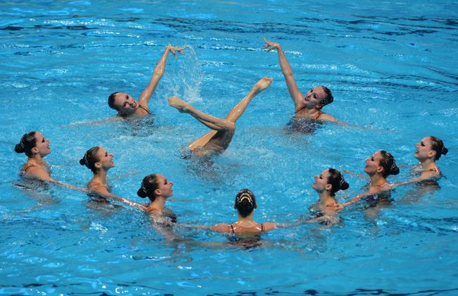 Спортсменки сборной России