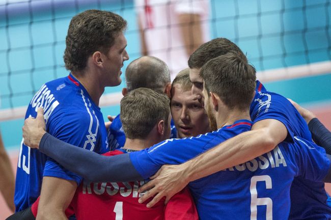 Волейболисты сборной России