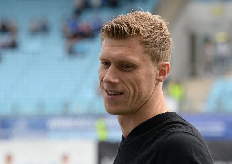 Нападающий Динамо Павел Погребняк