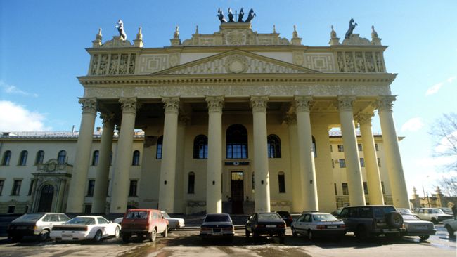 Здание Центрального московского ипподрома