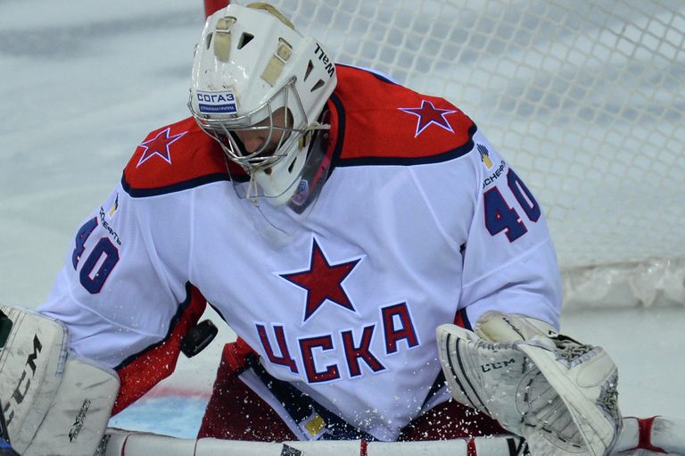 Вратарь ЦСКА Станислав Галимов Вратарь ЦСКА Станислав Галимов