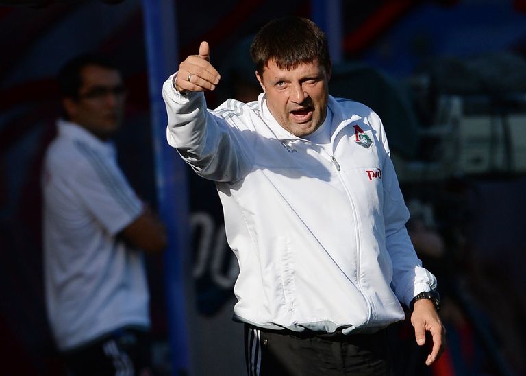 Главный тренер Локомотива Игорь Черевченко