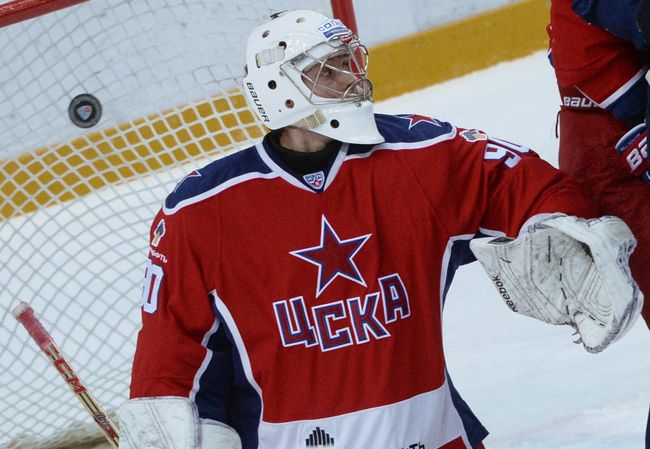 Вратарь ЦСКА Илья Сорокин Вратарь ЦСКА Илья Сорокин