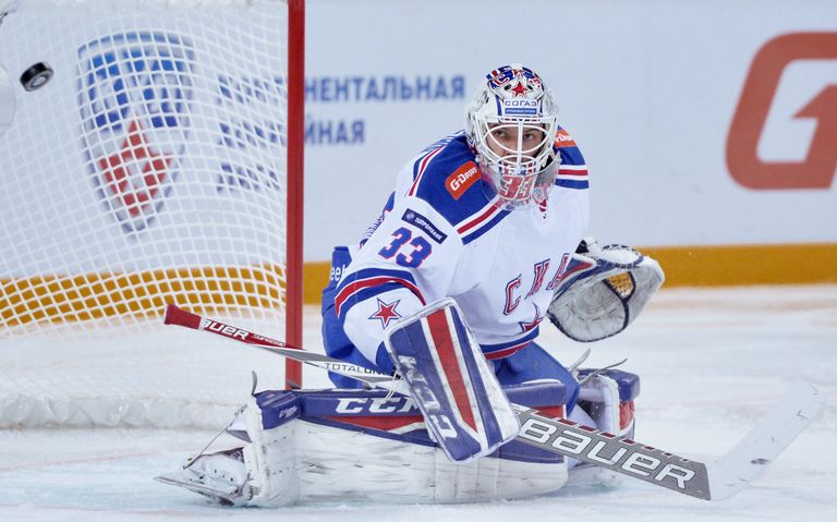 Вратарь СКА Илья Ежов Вратарь СКА Илья Ежов
