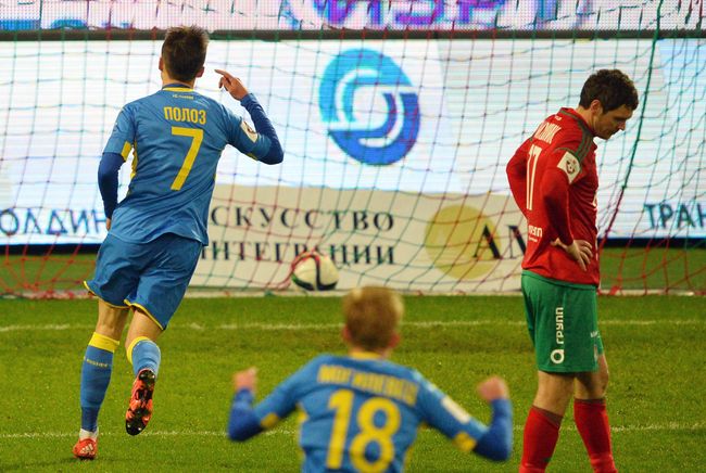 Игровой момент матча Локомотив - Ростов Игровой момент матча Локомотив - Ростов