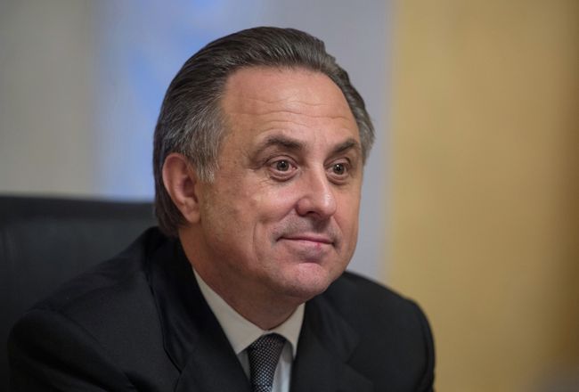 Министр спорта РФ Виталий Мутко Министр спорта РФ Виталий Мутко