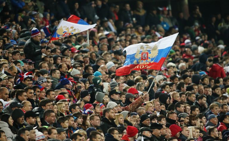 Болельщики сборной России Болельщики сборной России