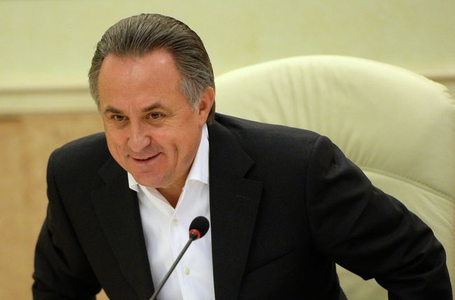 Министр спорта РФ Виталий Мутко Министр спорта РФ Виталий Мутко