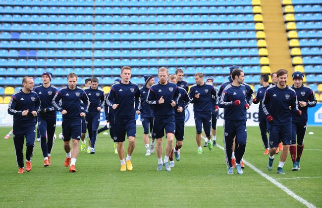 Игроки сборной команды России