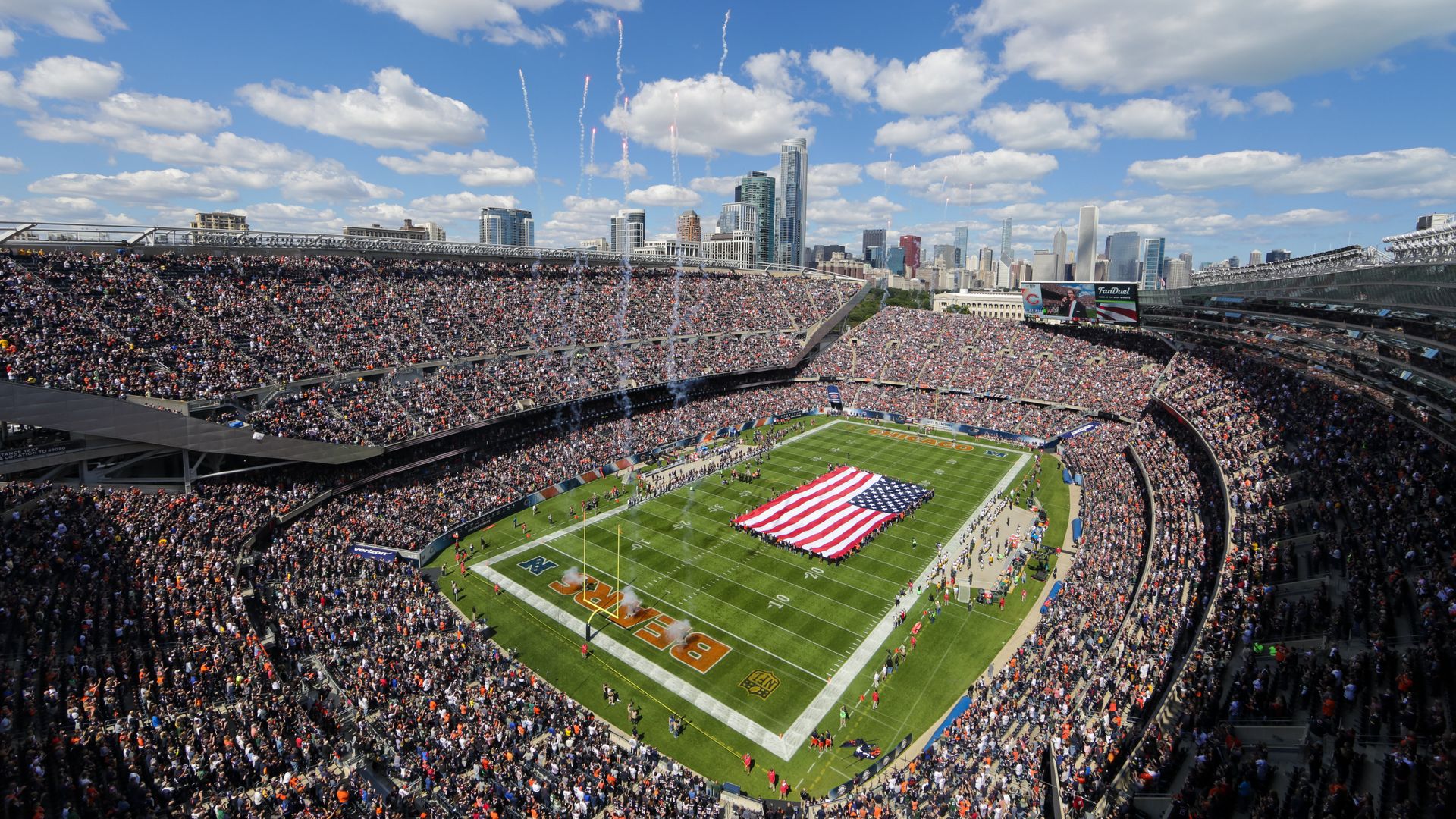 Стадион Soldier Field в Чикаго Стадион Soldier Field в Чикаго - РИА Новости, 1920, 23.09.2023