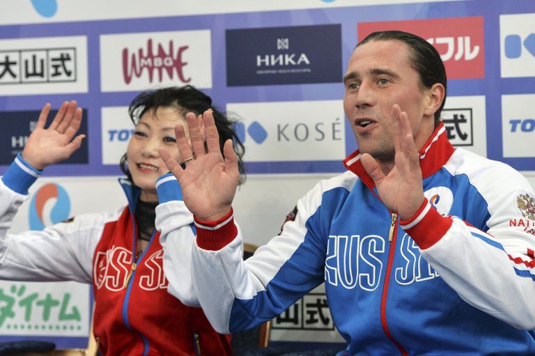 Юко Кавагути и Александр Смирнов