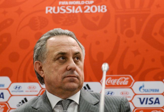Министр спорта РФ, председатель оргкомитета Россия-2018 Виталий Мутко Министр спорта РФ, председатель оргкомитета Россия-2018 Виталий Мутко