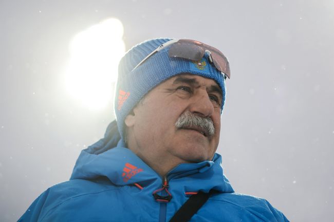 Главный тренер сборной России по биатлону Александр Касперович Главный тренер сборной России по биатлону Александр Касперович