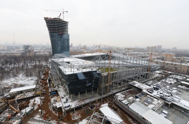 Строительство стадиона ЦСКА в Москве Строительство стадиона ЦСКА в Москве