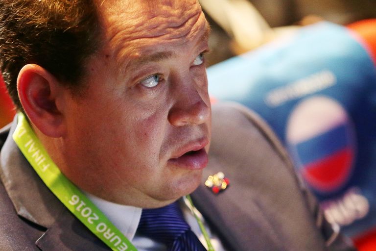 Главный тренер сборной России Леонид Слуцкий Главный тренер сборной России Леонид Слуцкий