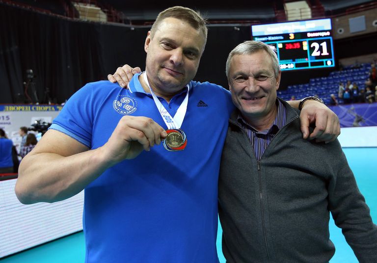Владимир Алекно (слева) и Ильхам Рахматуллин Владимир Алекно (слева) и Ильхам Рахматуллин