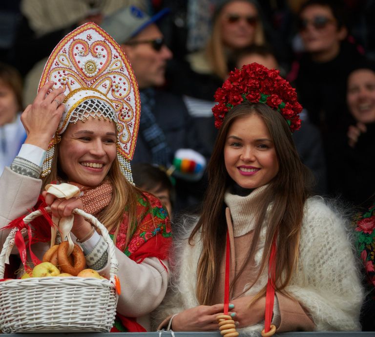 Болельщицы сборной России