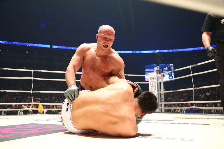 Федор Емельяненко (слева) и Джайдип Сингх Федор Емельяненко (слева) и Джайдип Сингх