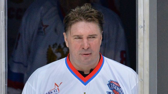 Форвард сборной России Алексей Касатонов Форвард сборной России Алексей Касатонов