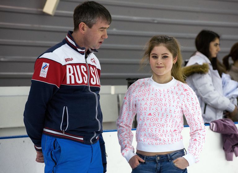 Юлия Липницкая и Алексей Урманов Юлия Липницкая и Алексей Урманов