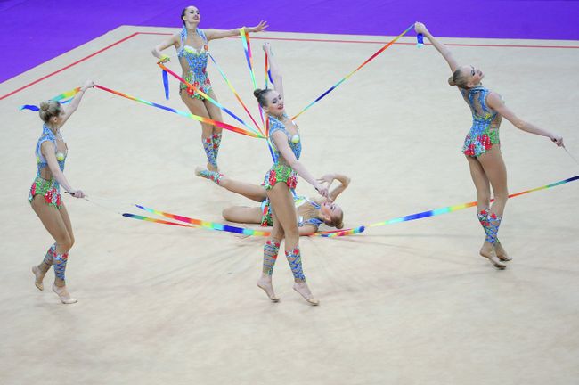 Спортсменки сборной России по художественной гимнастике Спортсменки сборной России по художественной гимнастике