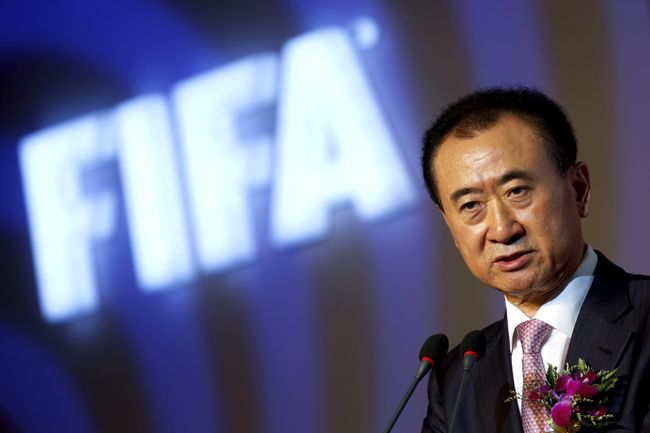 Президент крупной китайской девелоперсой компании Wanda Group Ван Цзяньлинь Президент крупной китайской девелоперсой компании Wanda Group Ван Цзяньлинь