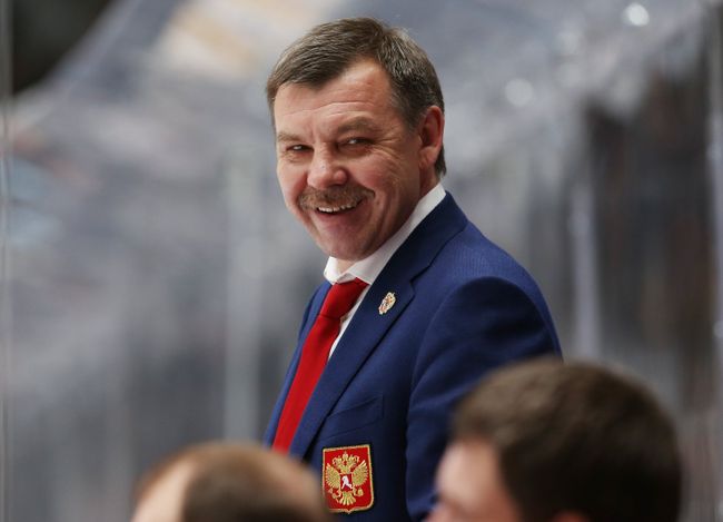 Главный тренер сборной России по хоккею Олег Знарок Главный тренер сборной России по хоккею Олег Знарок