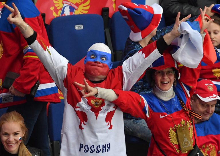 Болельщики сборной России