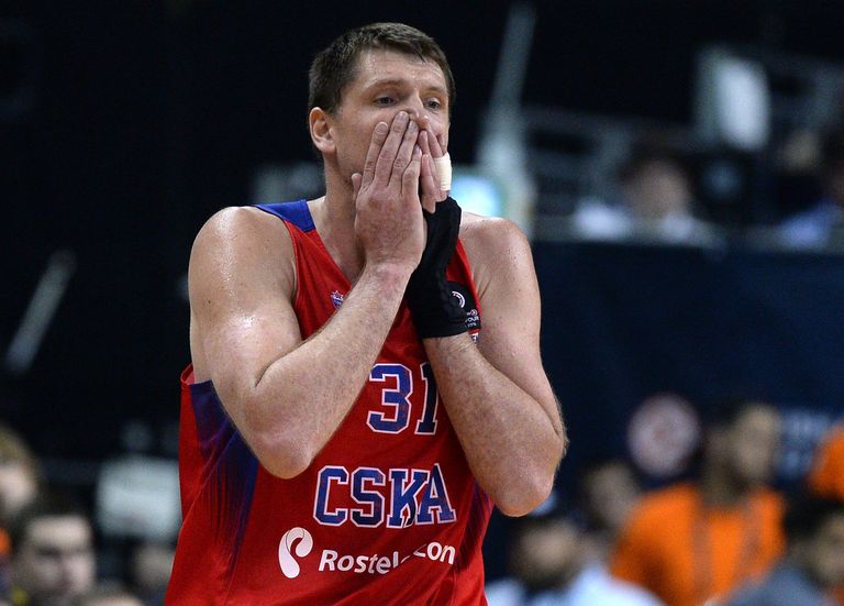 Форвард ПБК ЦСКА Виктор Хряпа Форвард ПБК ЦСКА Виктор Хряпа