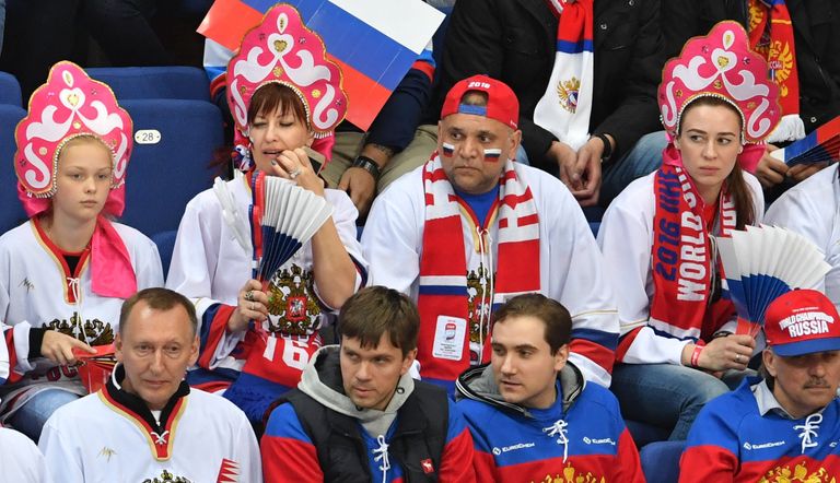Болельщики сборной России Болельщики сборной России