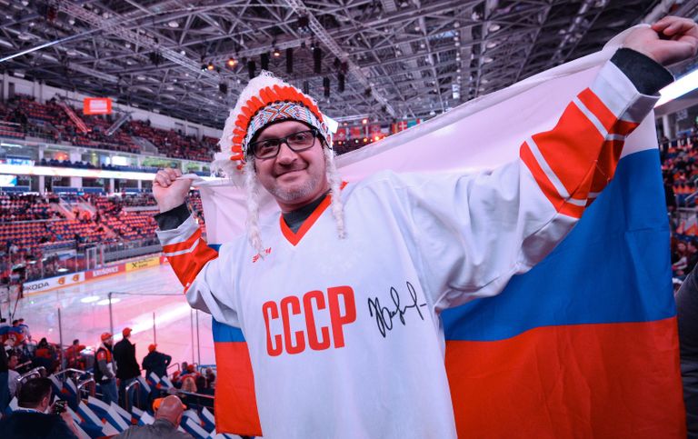 Болельщик сборной России Болельщик сборной России