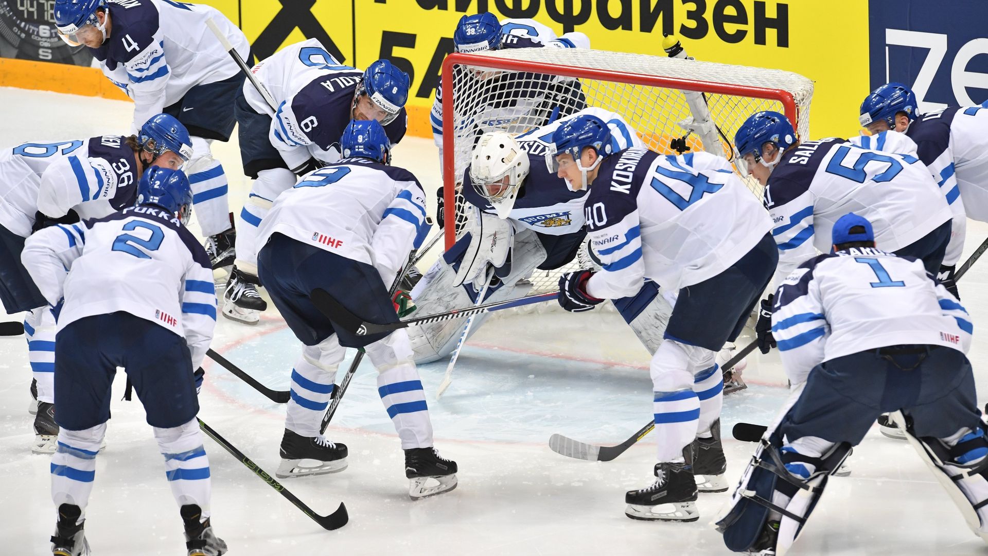 Хоккеисты сборной Финляндии - РИА Новости, 1920, 15.05.2025