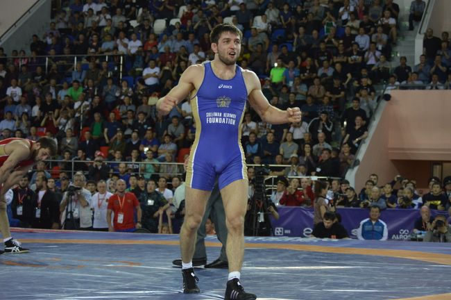 Чемпион России по вольной борьбе Сослан Рамонов