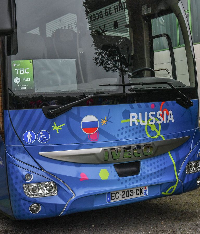 Автобус сборной России по футболу Автобус сборной России по футболу