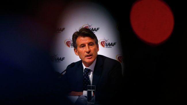 Себастьян Коу на заседании совета IAAF Себастьян Коу на заседании совета IAAF
