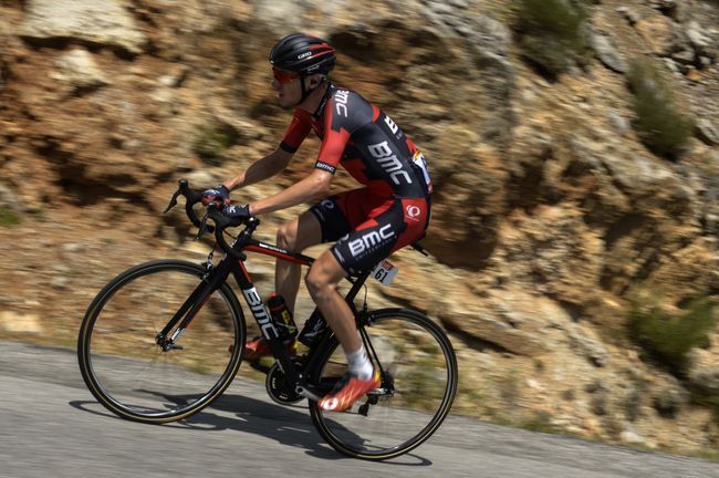 Американский велогонщик Тиджей ван Гардерен из BMC Racing