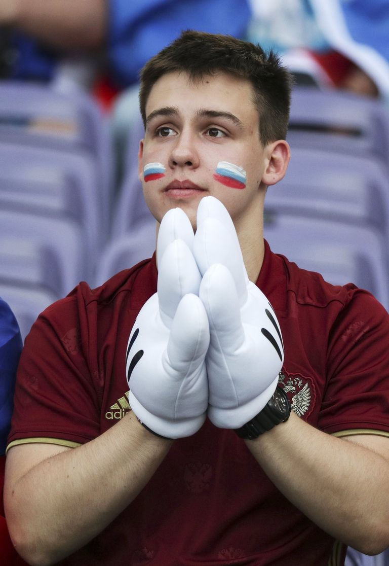 Российский болельщик Российский болельщик