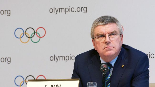 Президент Международного олимпийского комитета Томас Бах