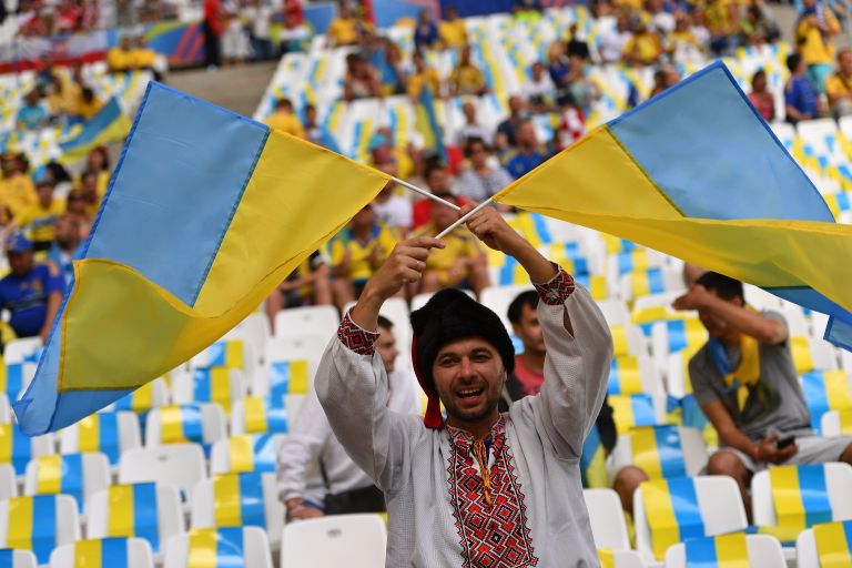 Украинский болельщик Украинский болельщик