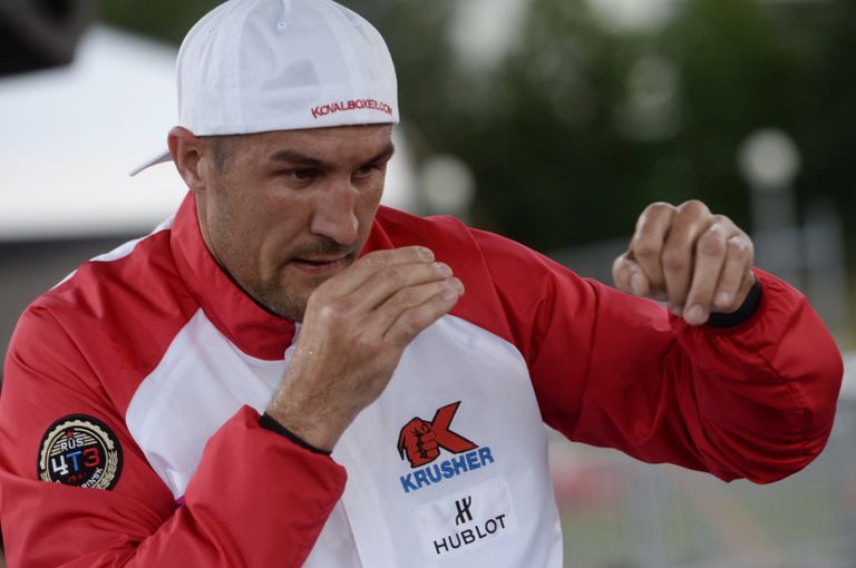 Боксер Сергей Ковалёв Боксер Сергей Ковалёв